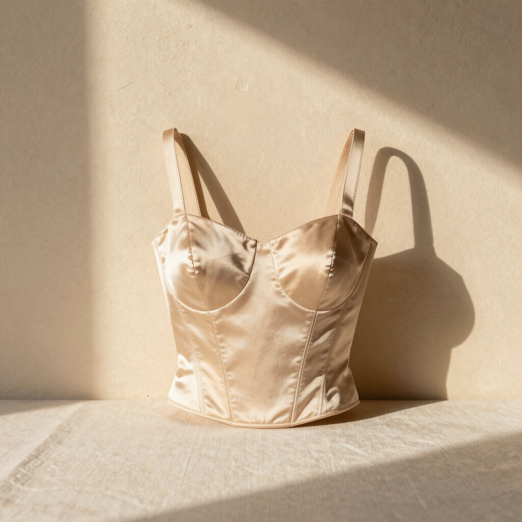 The Vivienne Satin Corset Top