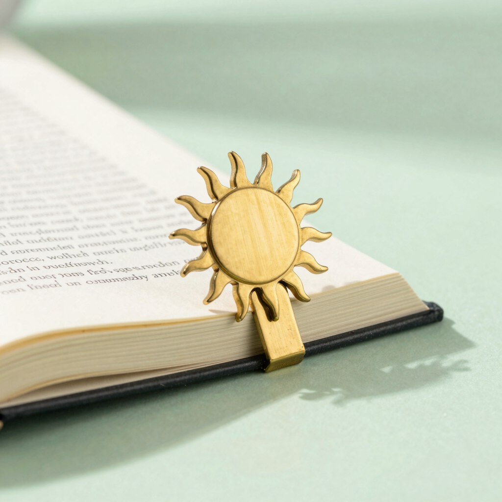 Bright Side Brass Bookmark
