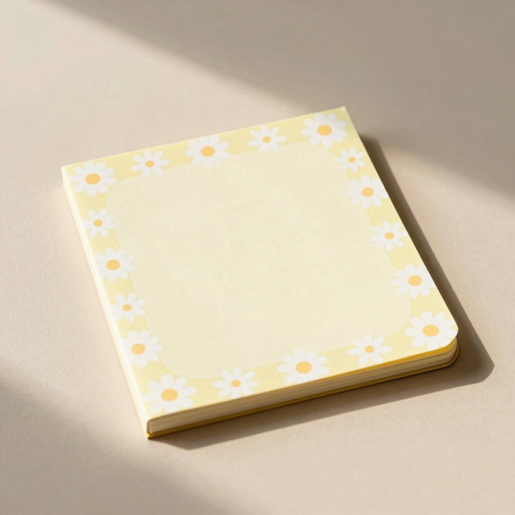 Gentle Daisy Daily Notepad
