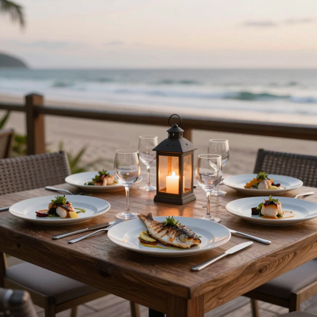 Private Chef Coastal Four-Course Dinner