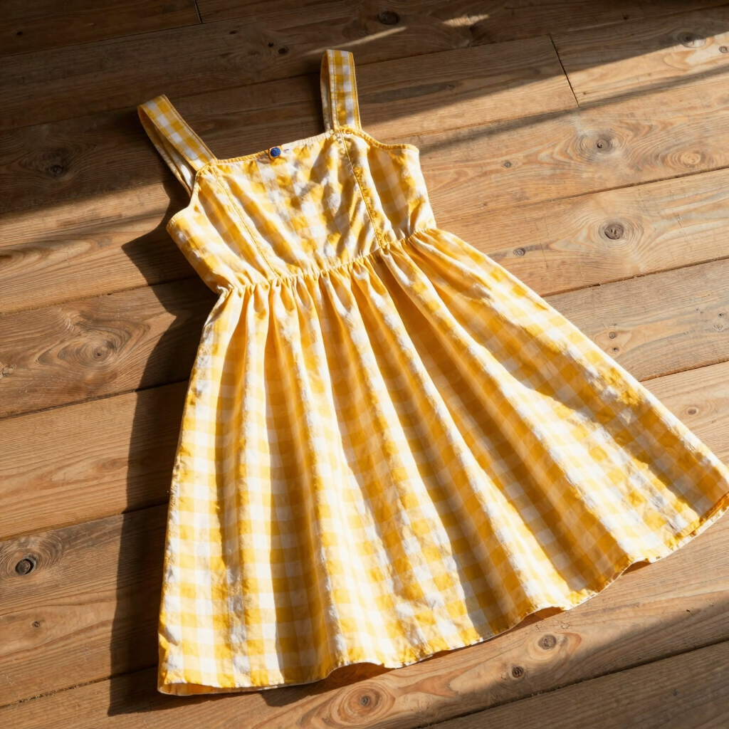 Buttercup Gingham Sundress