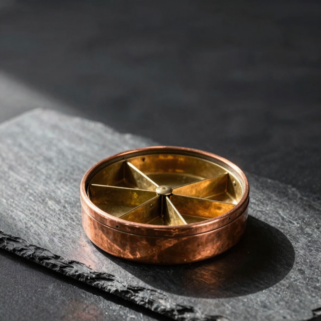 Hand-Beaten Copper Spice Box