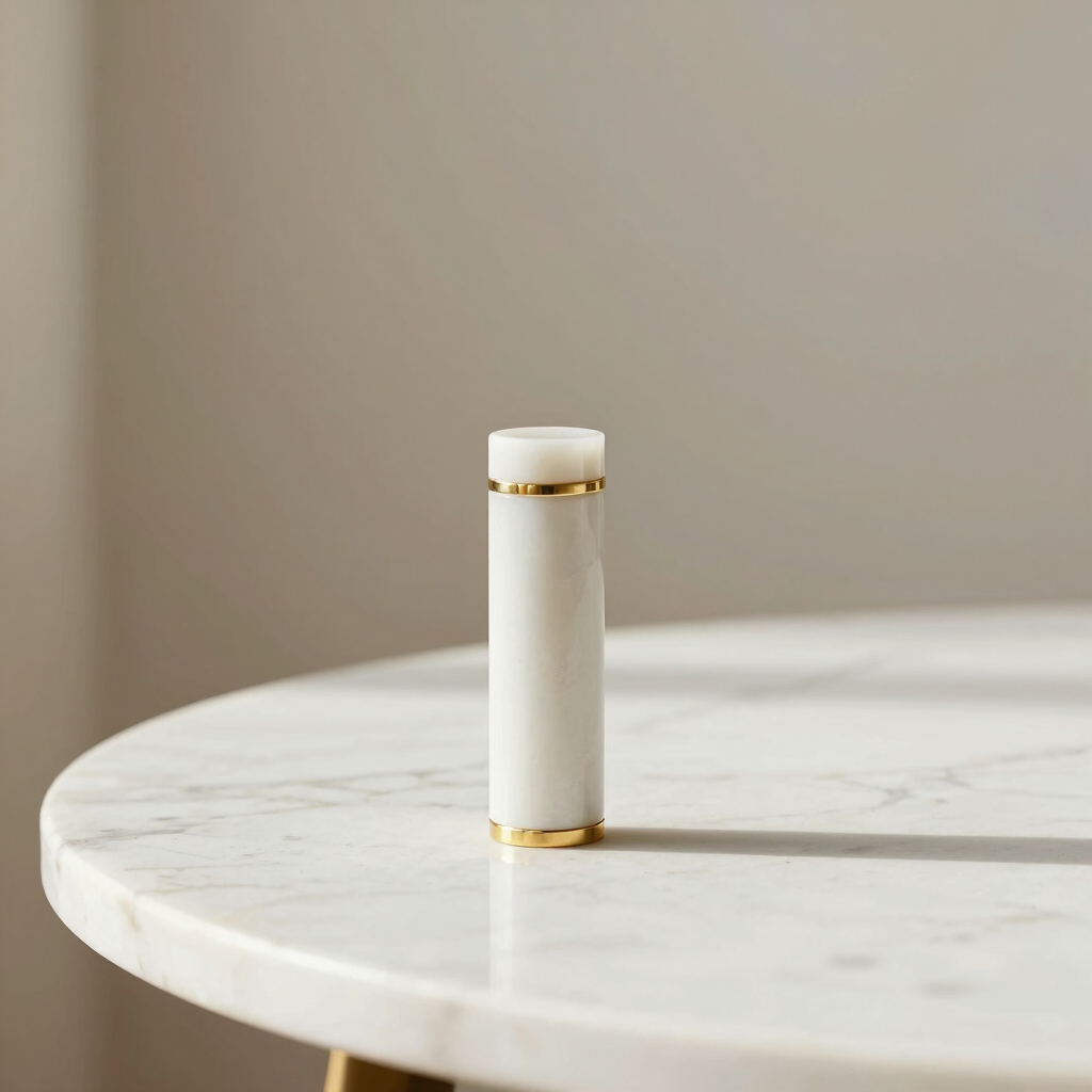 Alabaster and Gold Match Striker