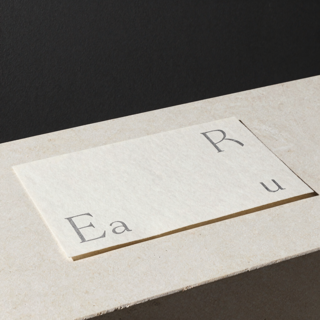 Typographic Letterpress Art Print