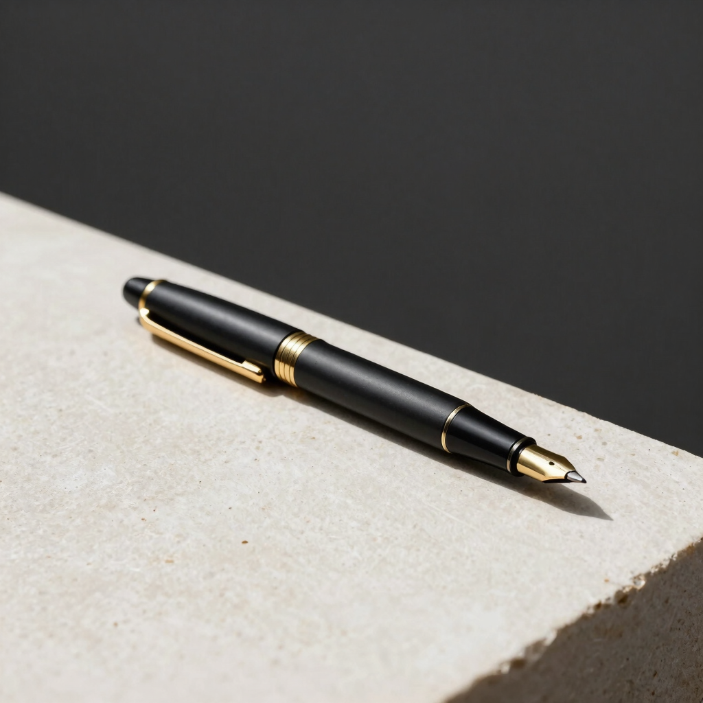 Matte Black Writer Pen