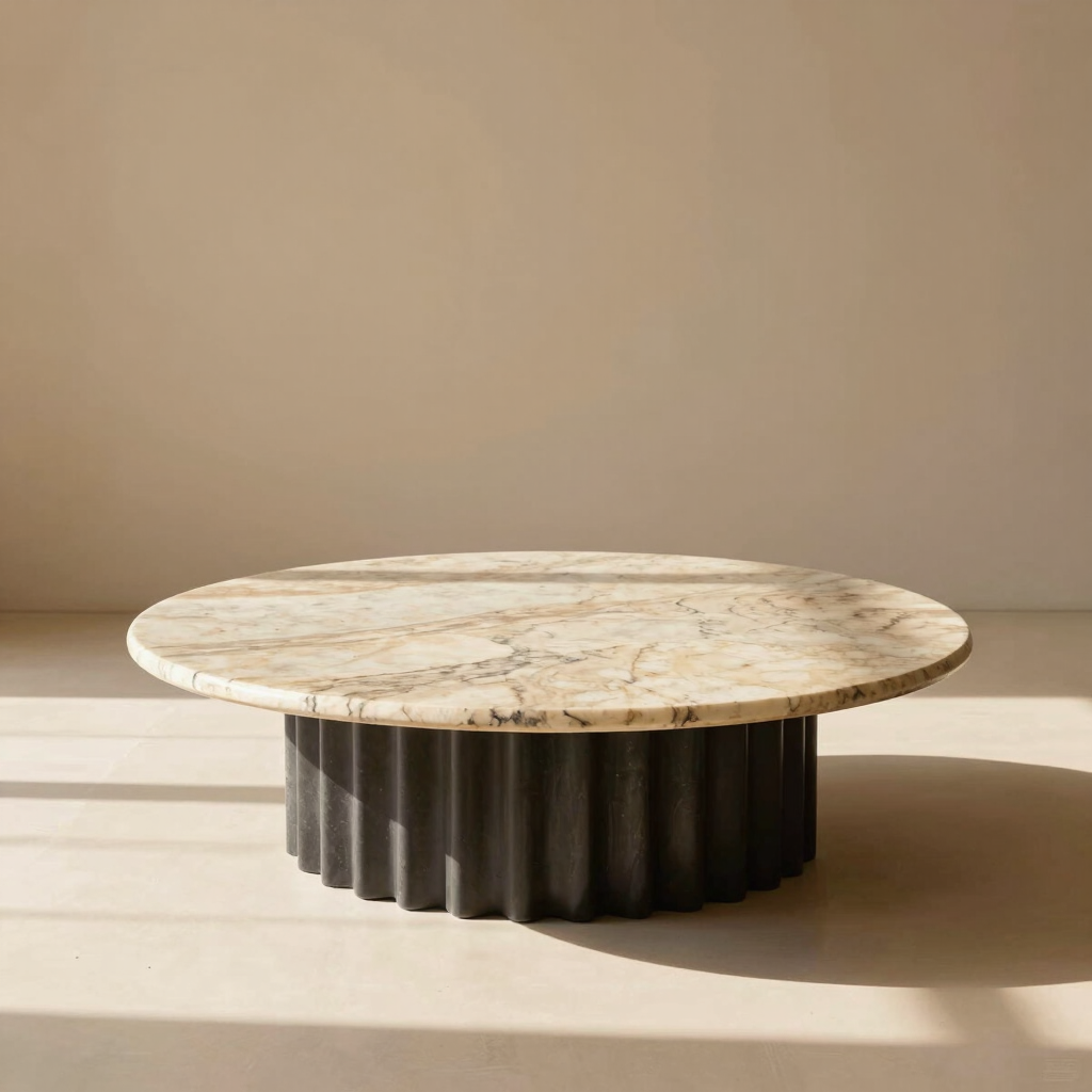 Bastakiya Fluted Coffee Table
