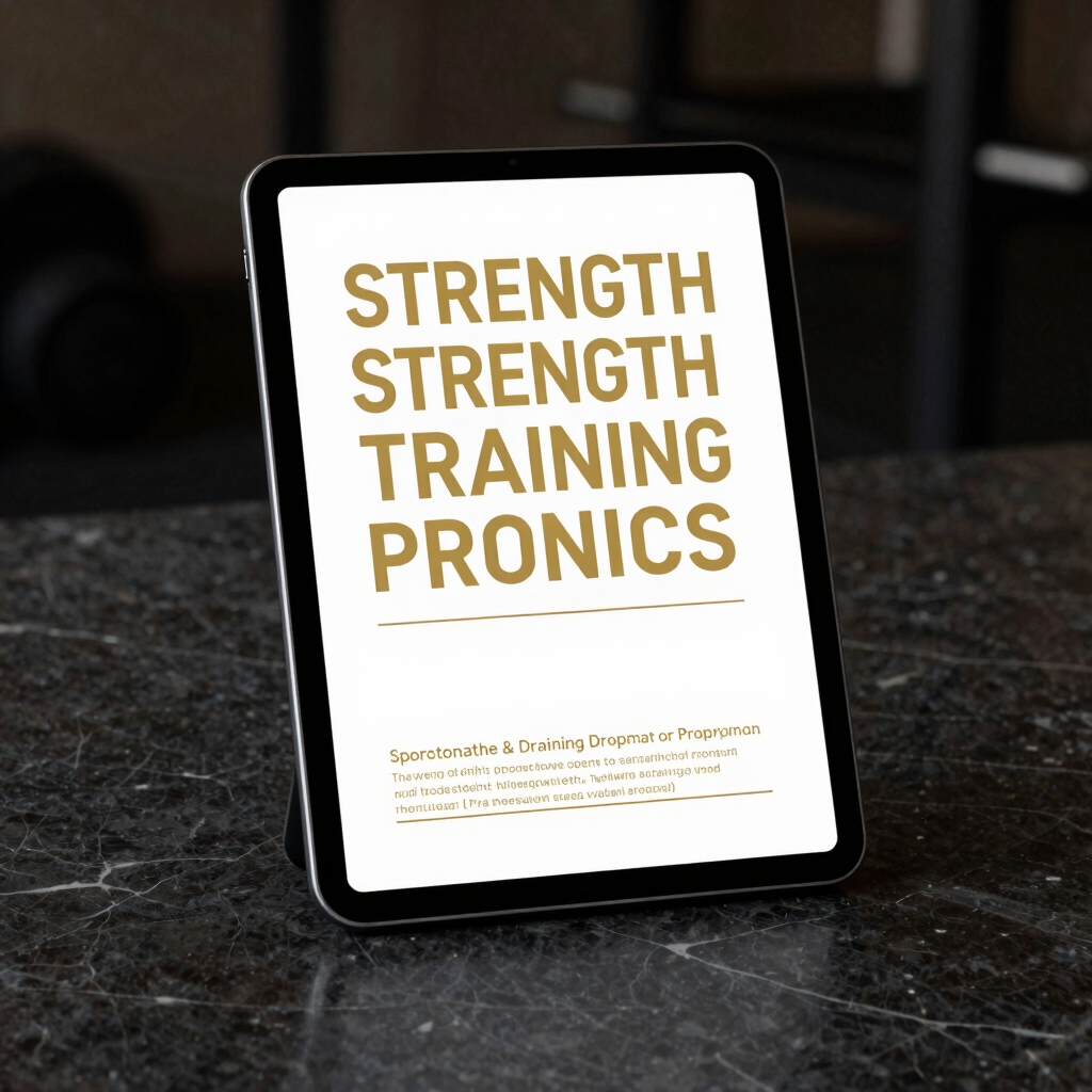 The 12-Week Strength Blueprint
