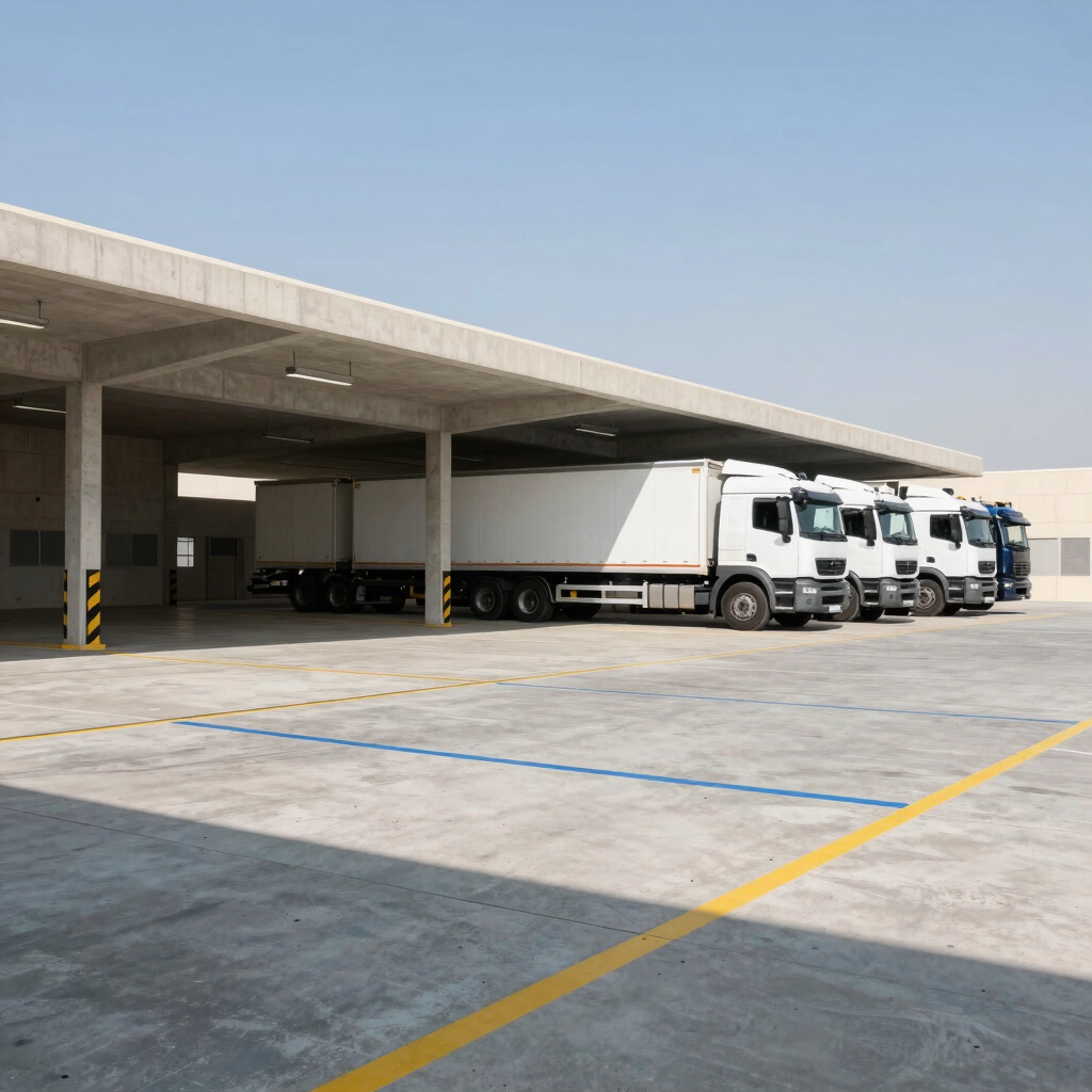 Large-Scale Vehicle Access Setup