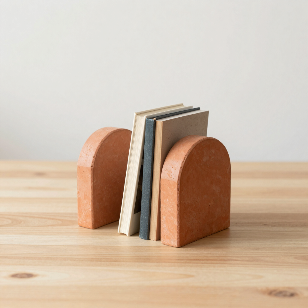 Alcov Arch Bookends Pair