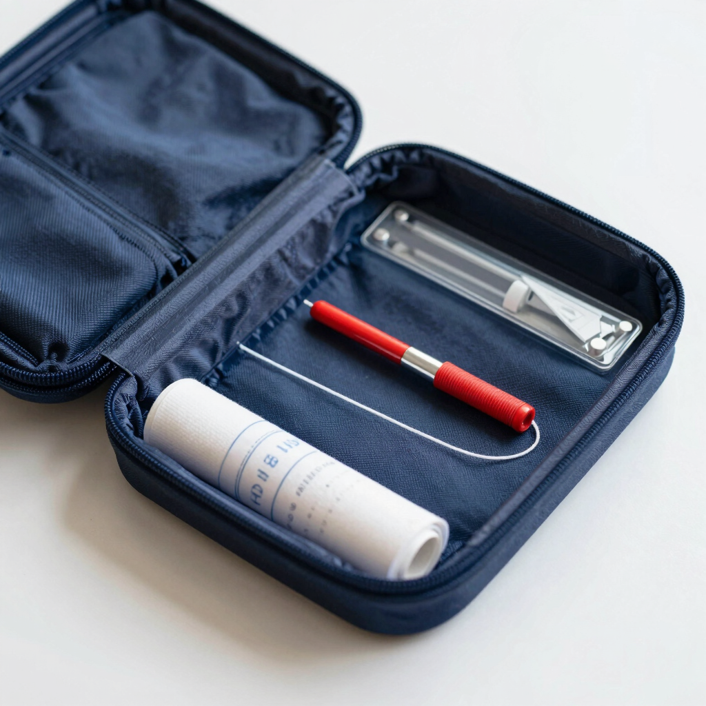 Kit Acadêmico de Sutura Completo