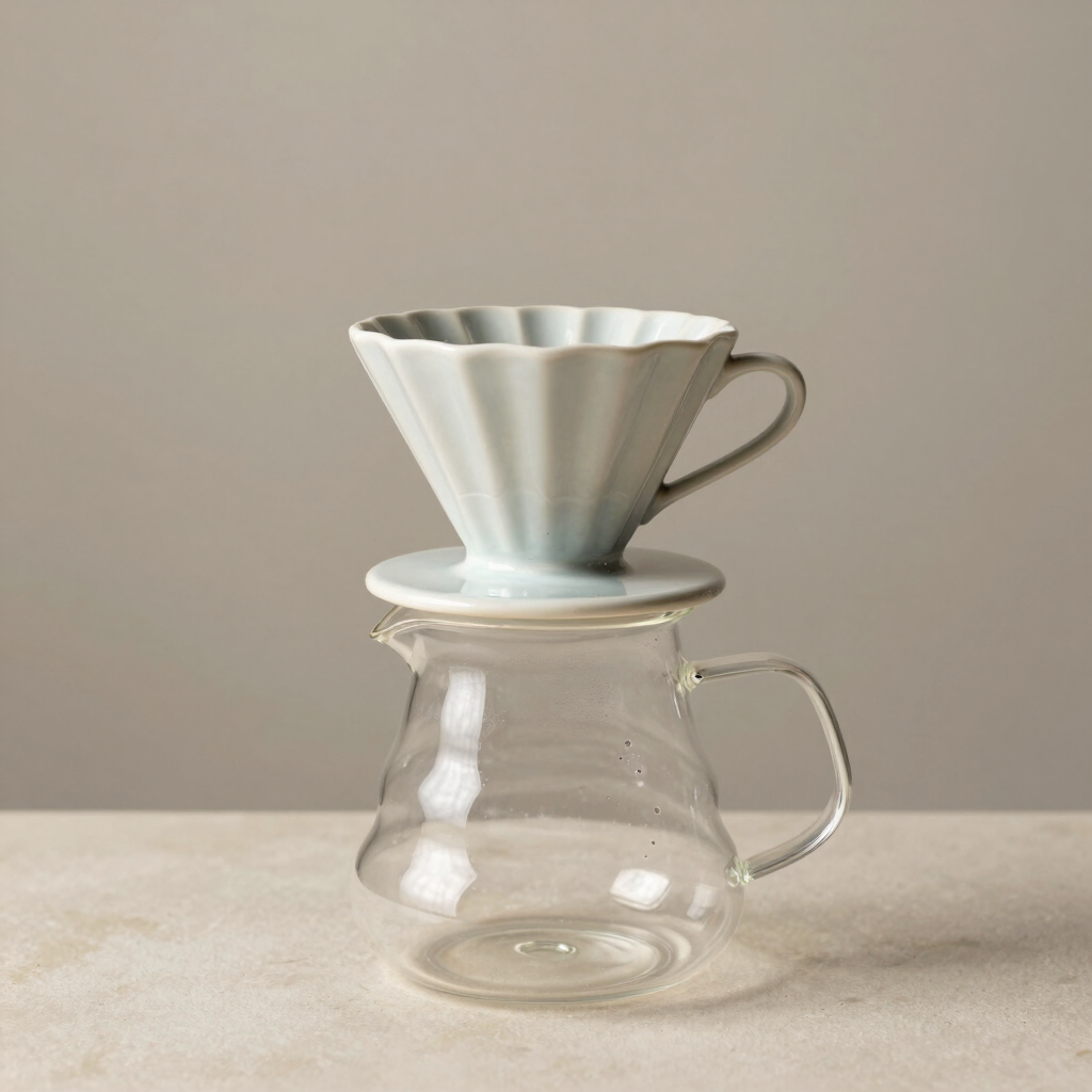 Stoneware Pour Over Coffee Set