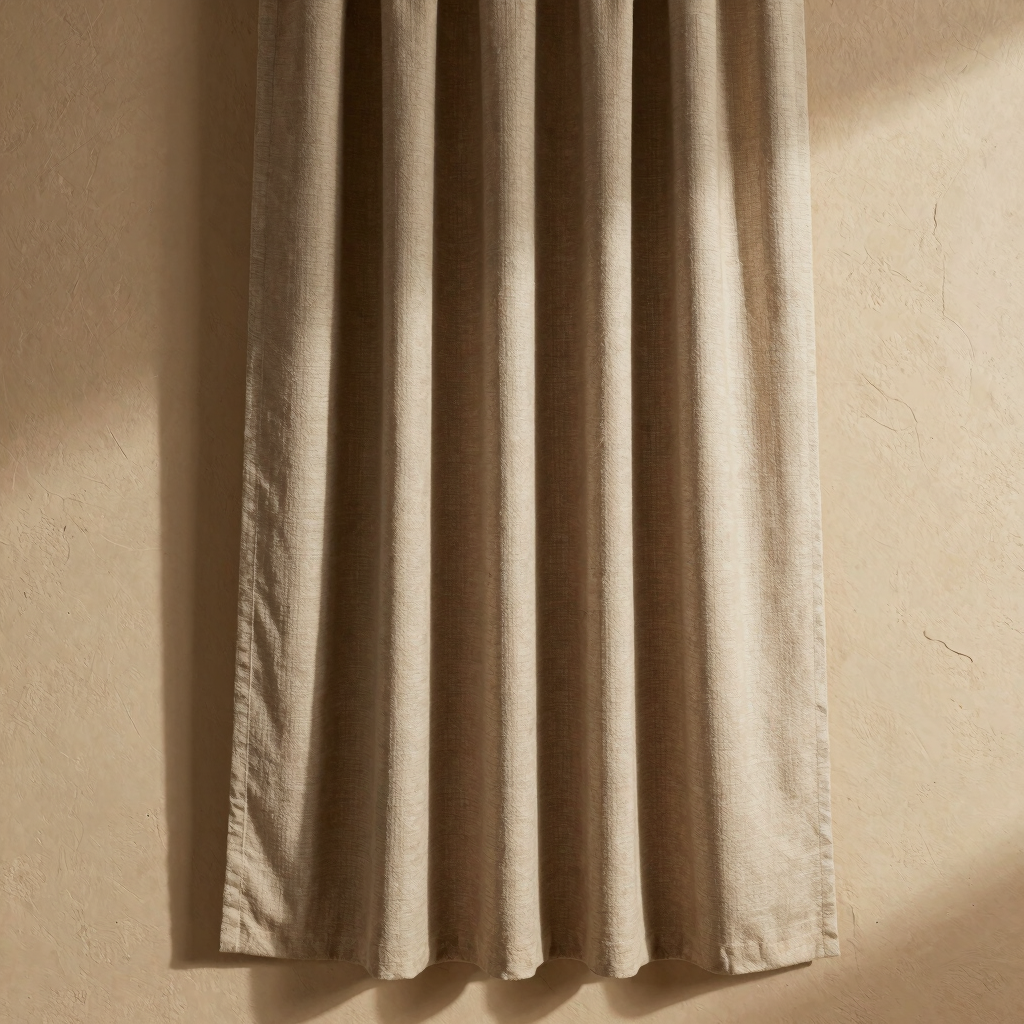 Oatmeal Heavyweight Blackout Curtains