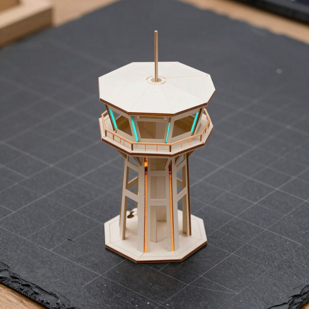 Kit Maqueta Torre de Control 1:100