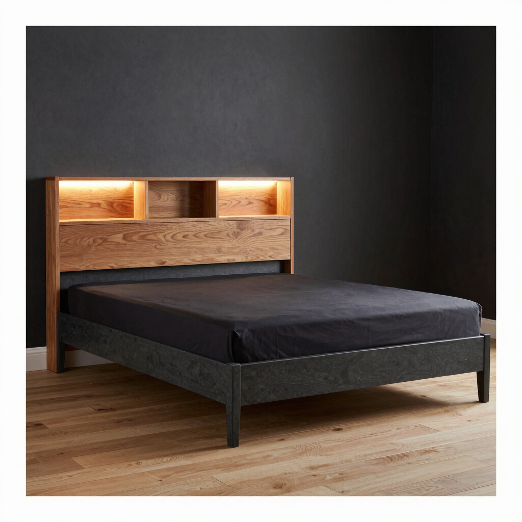 Vault Captain's Bed with Headboard Storage