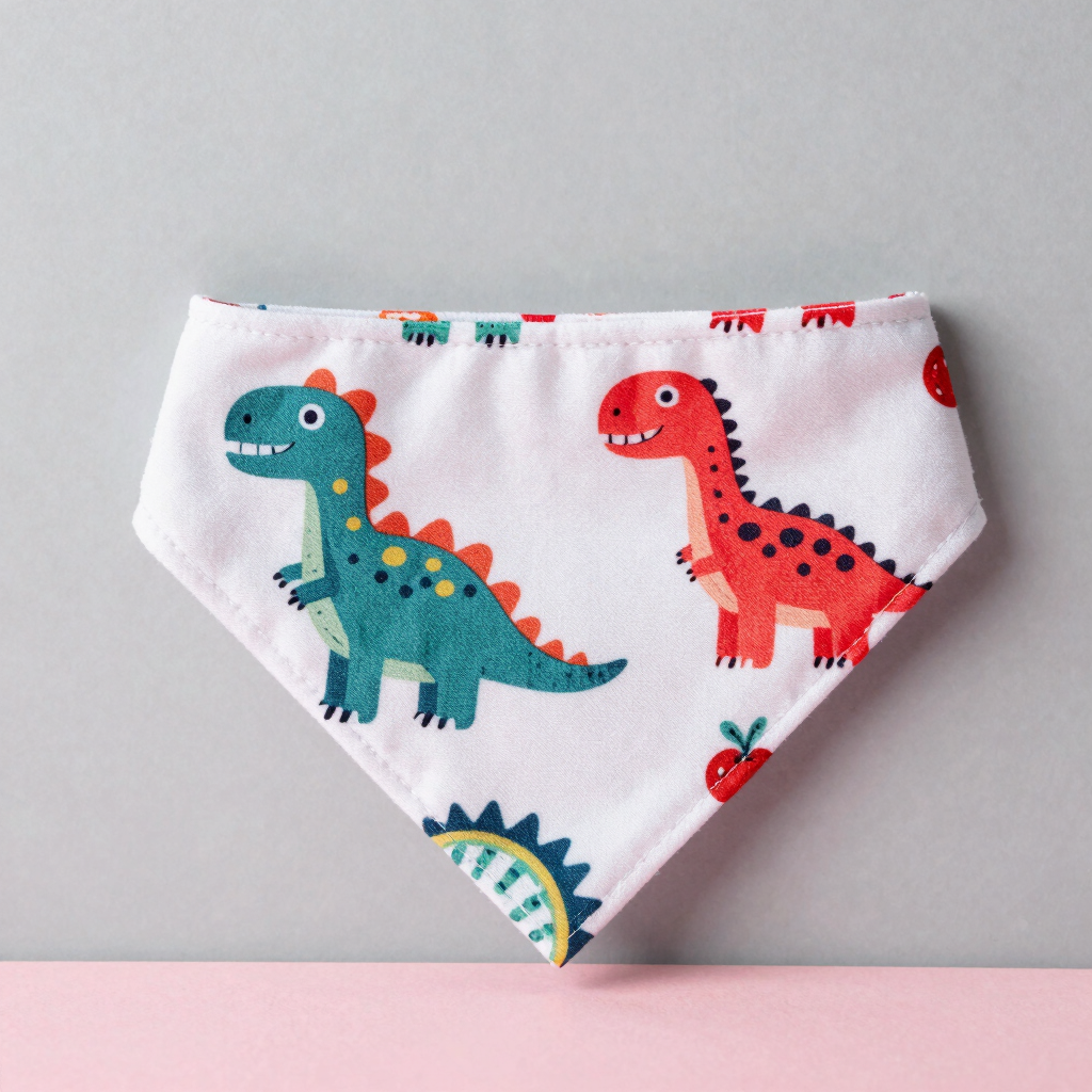 Bandana Reversible Dino-Amigos