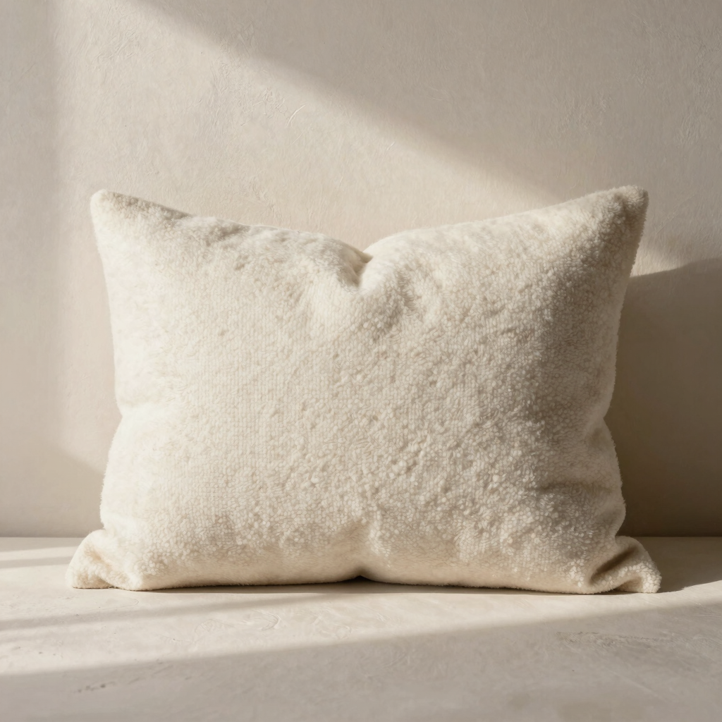 Bouclé Accent Pillow Cover