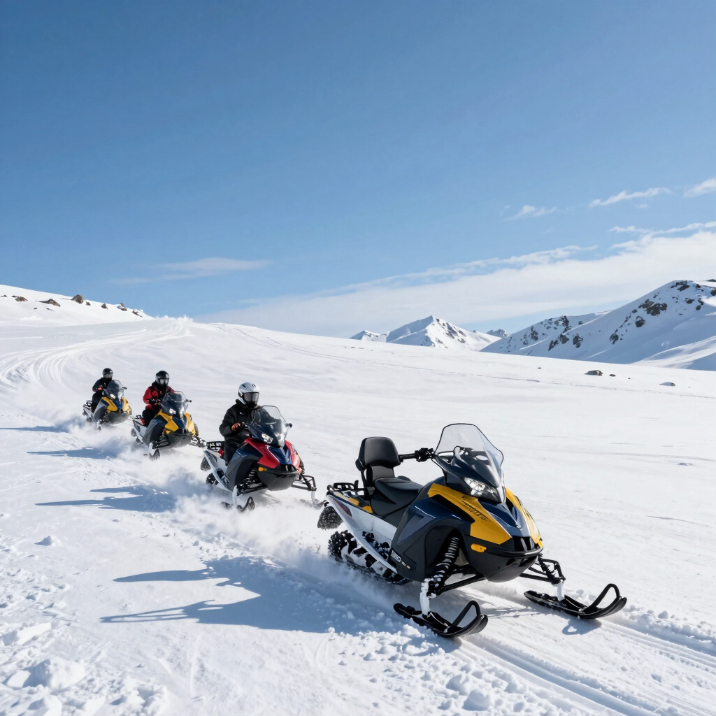 Guided Snowmobile Backcountry Safari