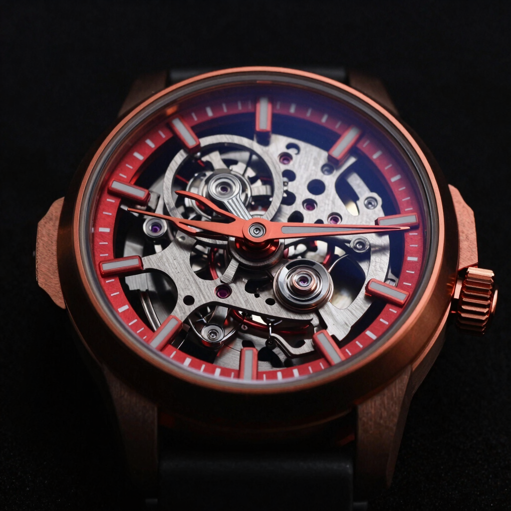 MaimAshi Skeleton Nero Rouge
