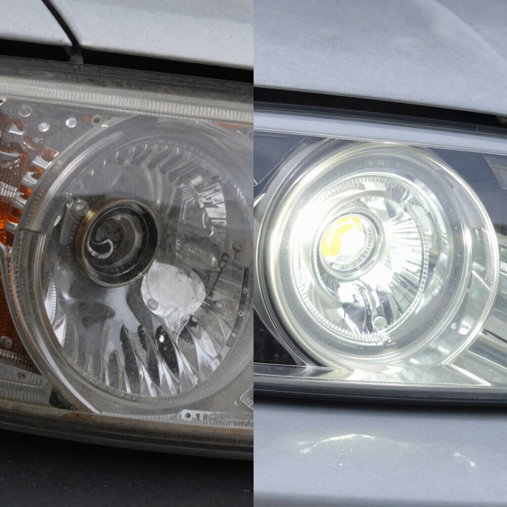 Headlight Lens Restoration