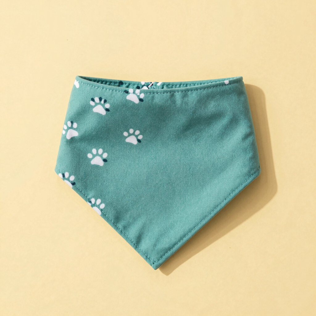 Bandana Reversible Patitas Felices
