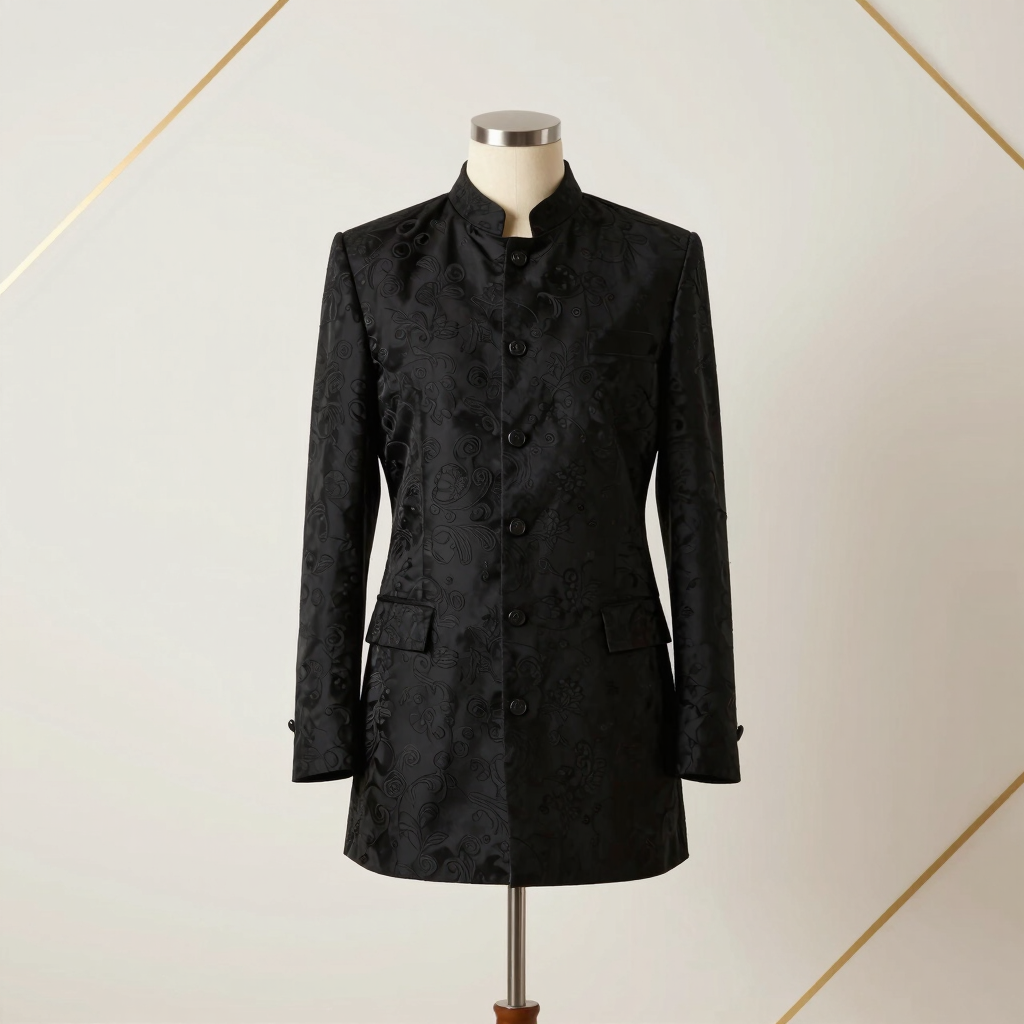 Heritage Brocade Bandhgala Jacket