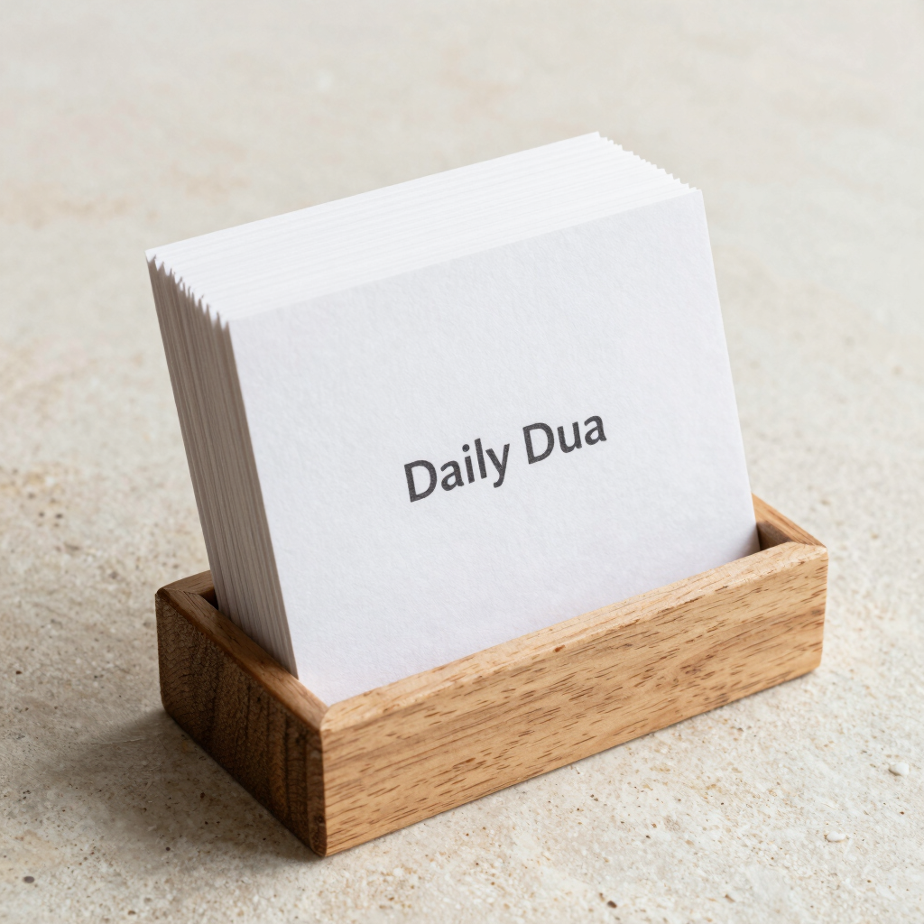 Daily Dua Keepsake Card Set