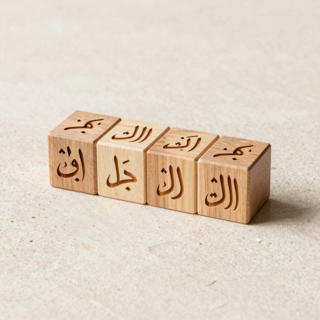 My First Arabic Alphabet Blocks