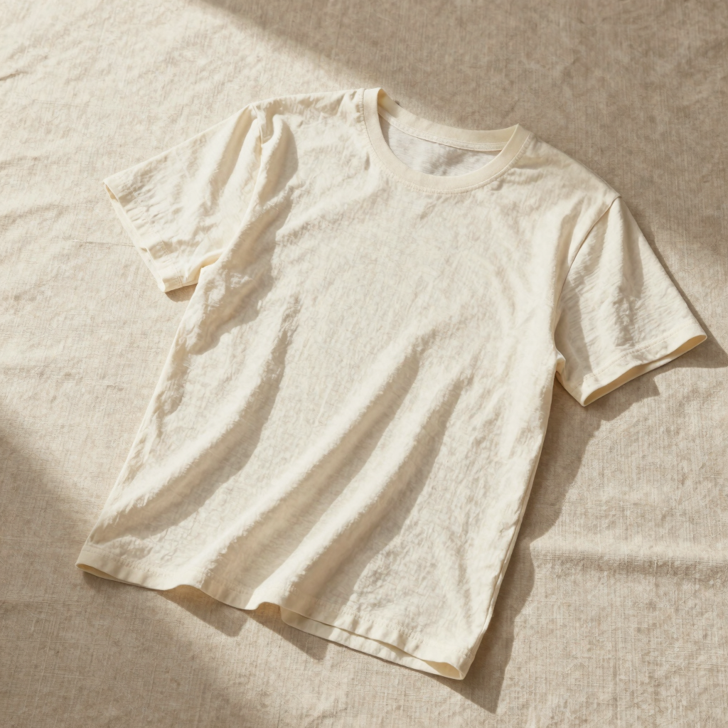 Camiseta Algodón Crudo