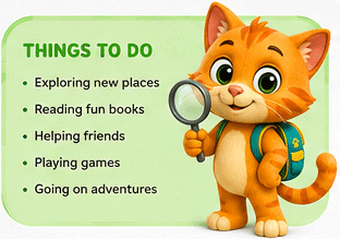 Scout's Things to do