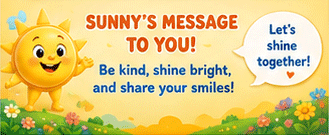 Sunny's Message to you