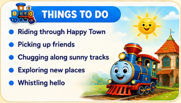 Train Things to do