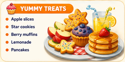 Train's Yummy Treats