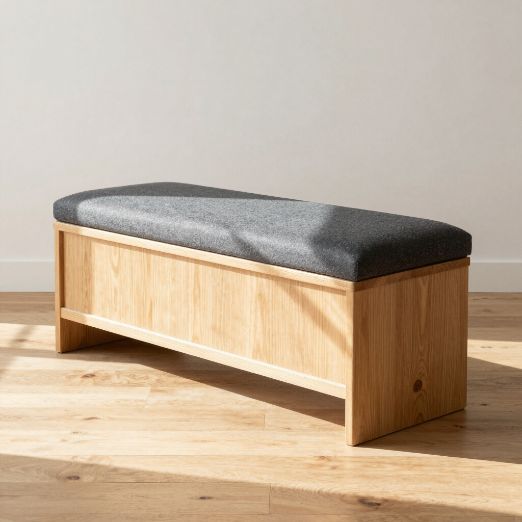 Edge Upholstered Storage Bench