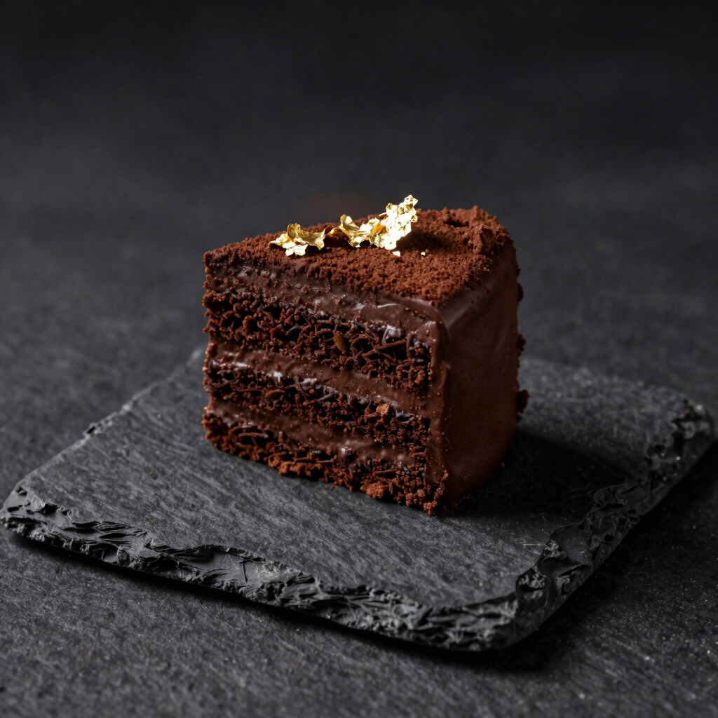 Dark Velvet Espresso Cake