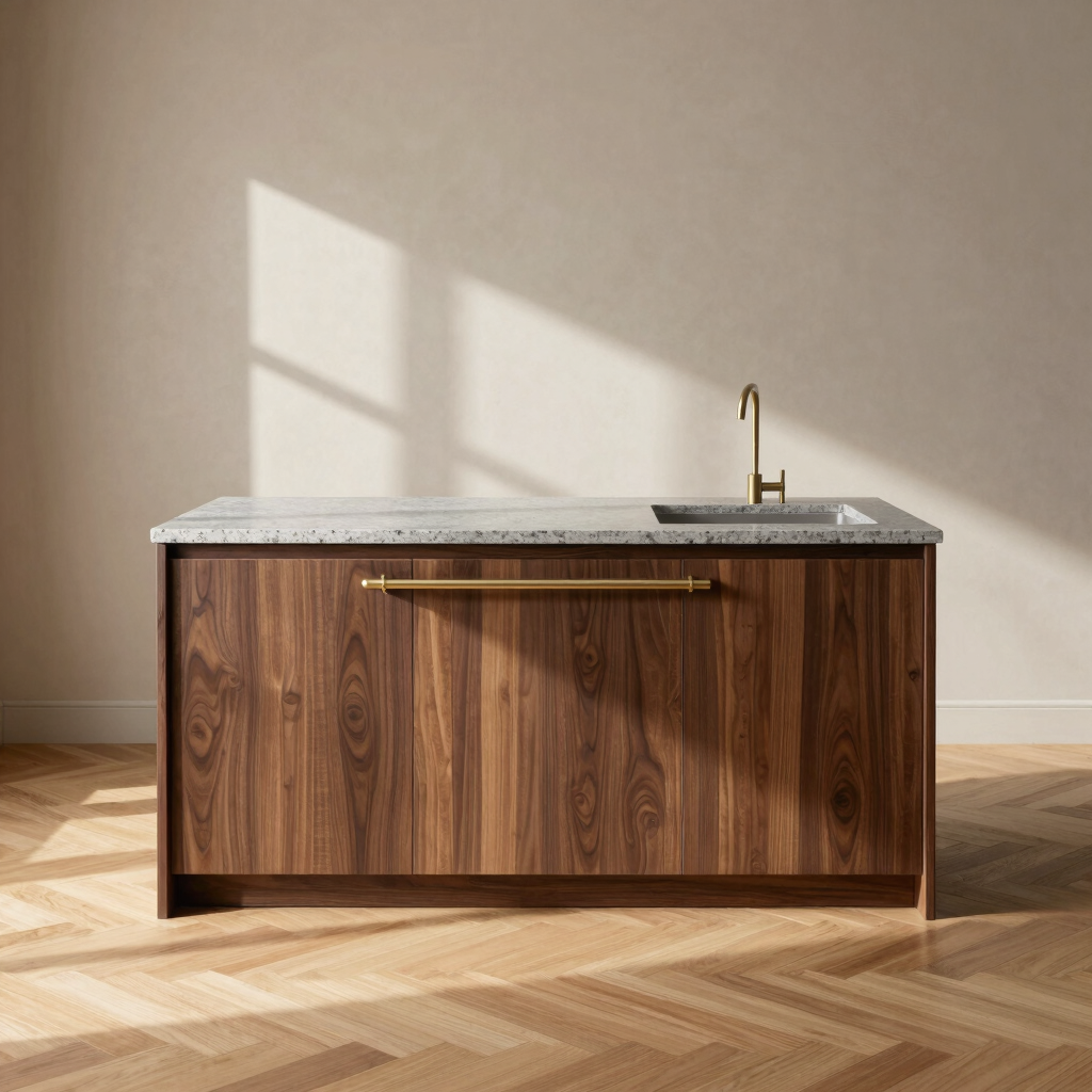 Arlo Compact Kitchen Prep Island