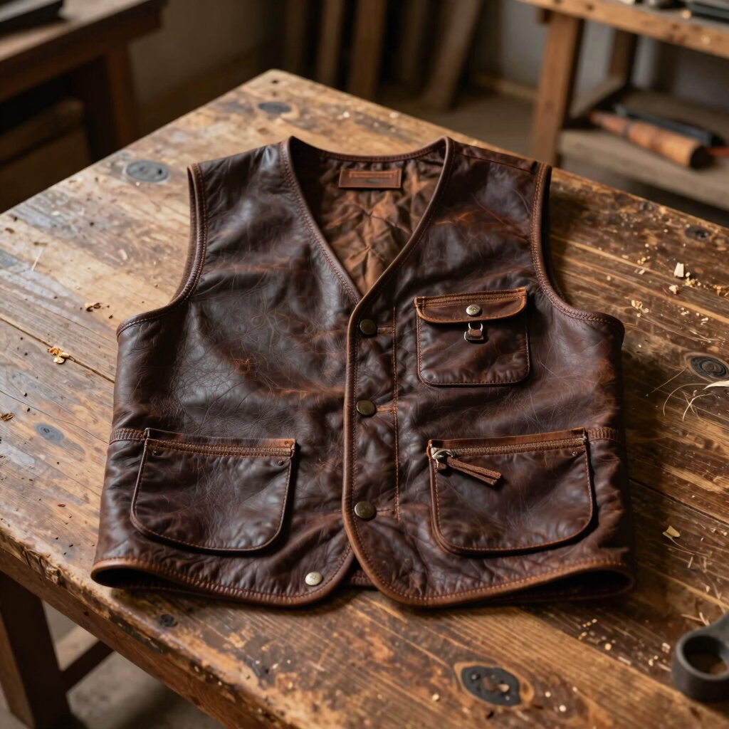 Canyonlands Leather Vest