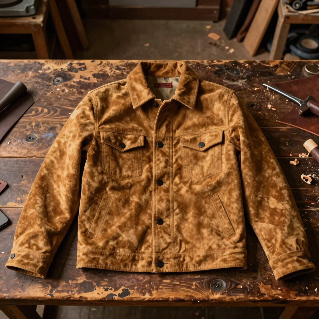 Chaparral Suede Trucker