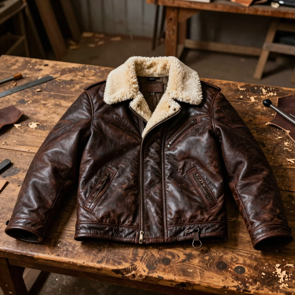 The Frontier Shearling Grizzly