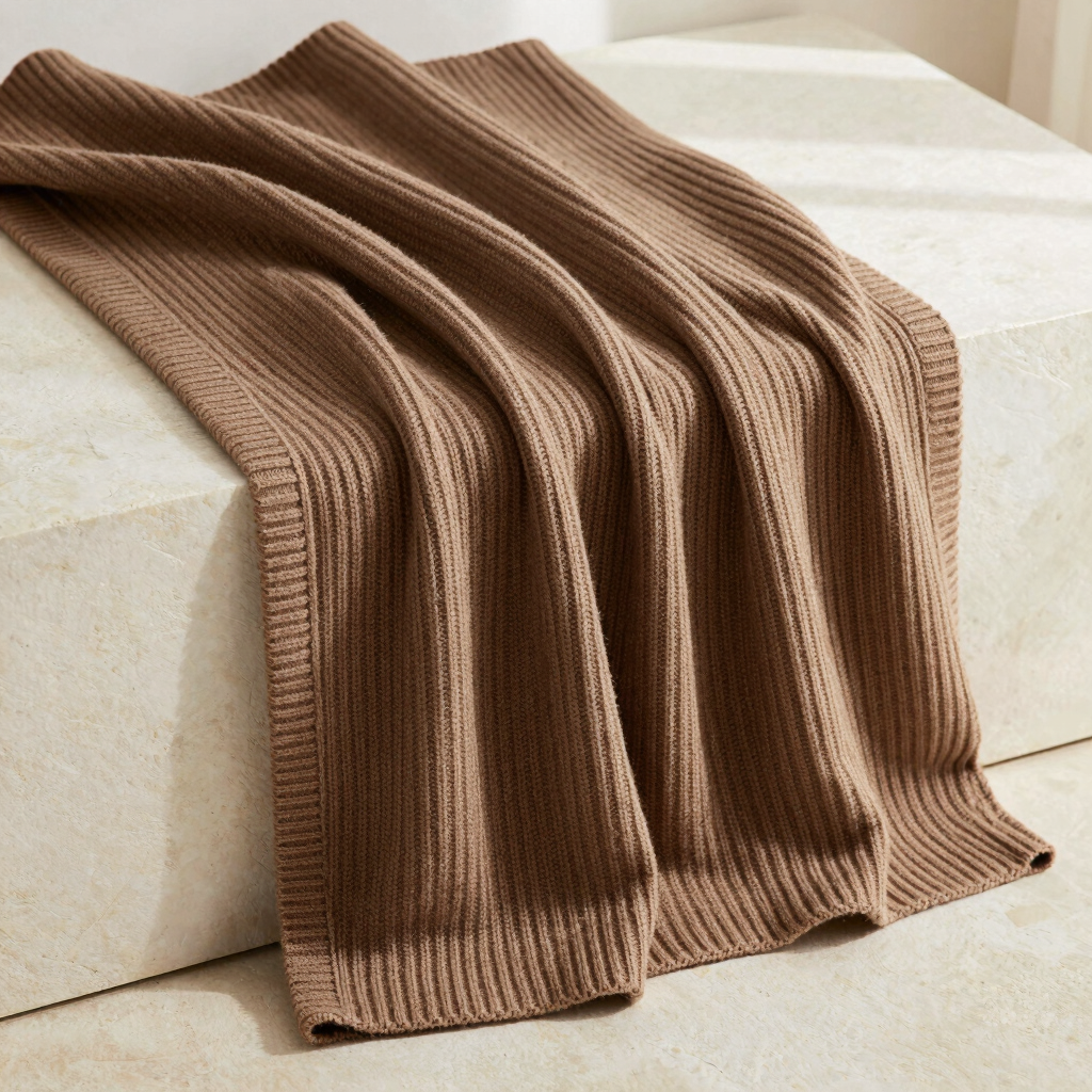 Sienna Ribbed Sofa Blanket
