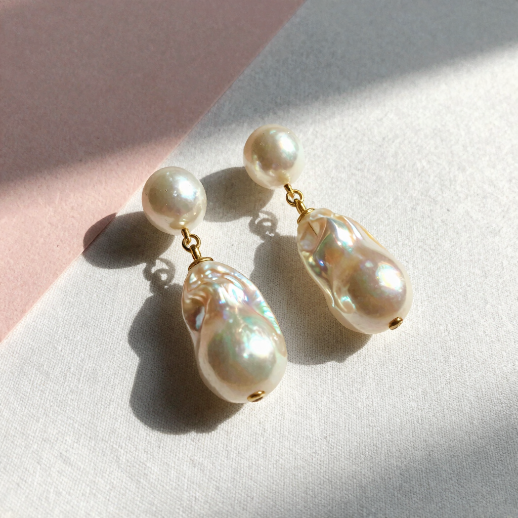 Marina Pearl Drop Earrings