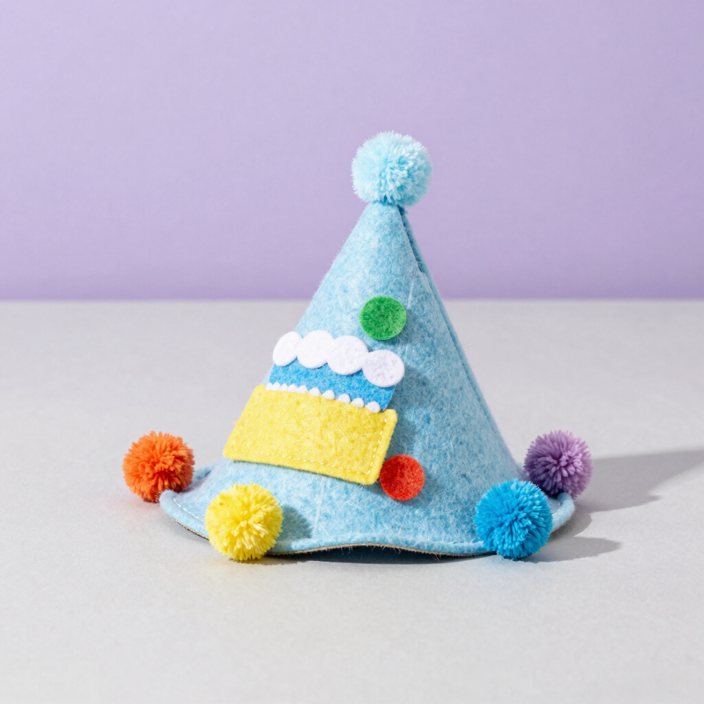Gorro de Cumpleaños Patitas de Fiesta