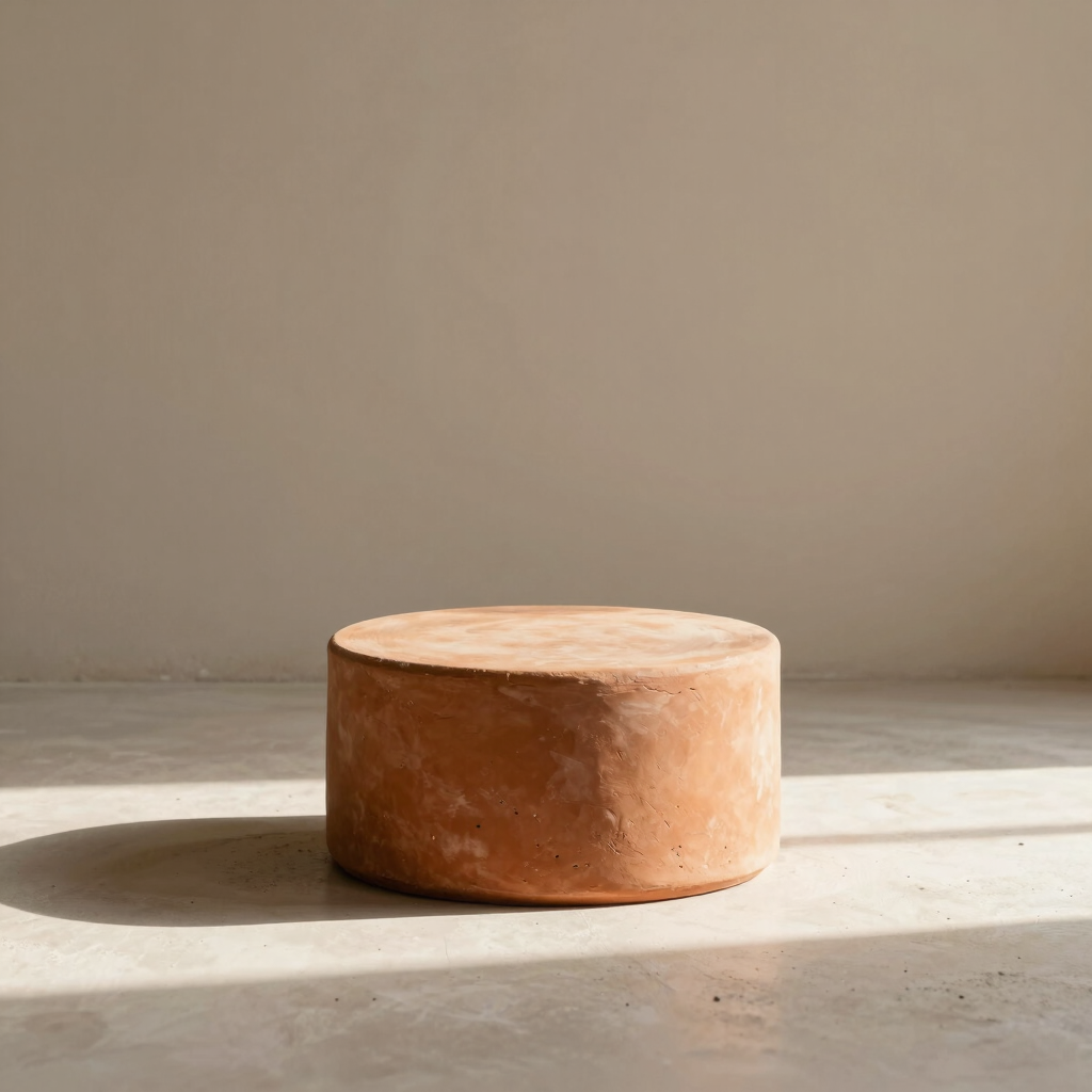 Arid Terracotta Pedestal