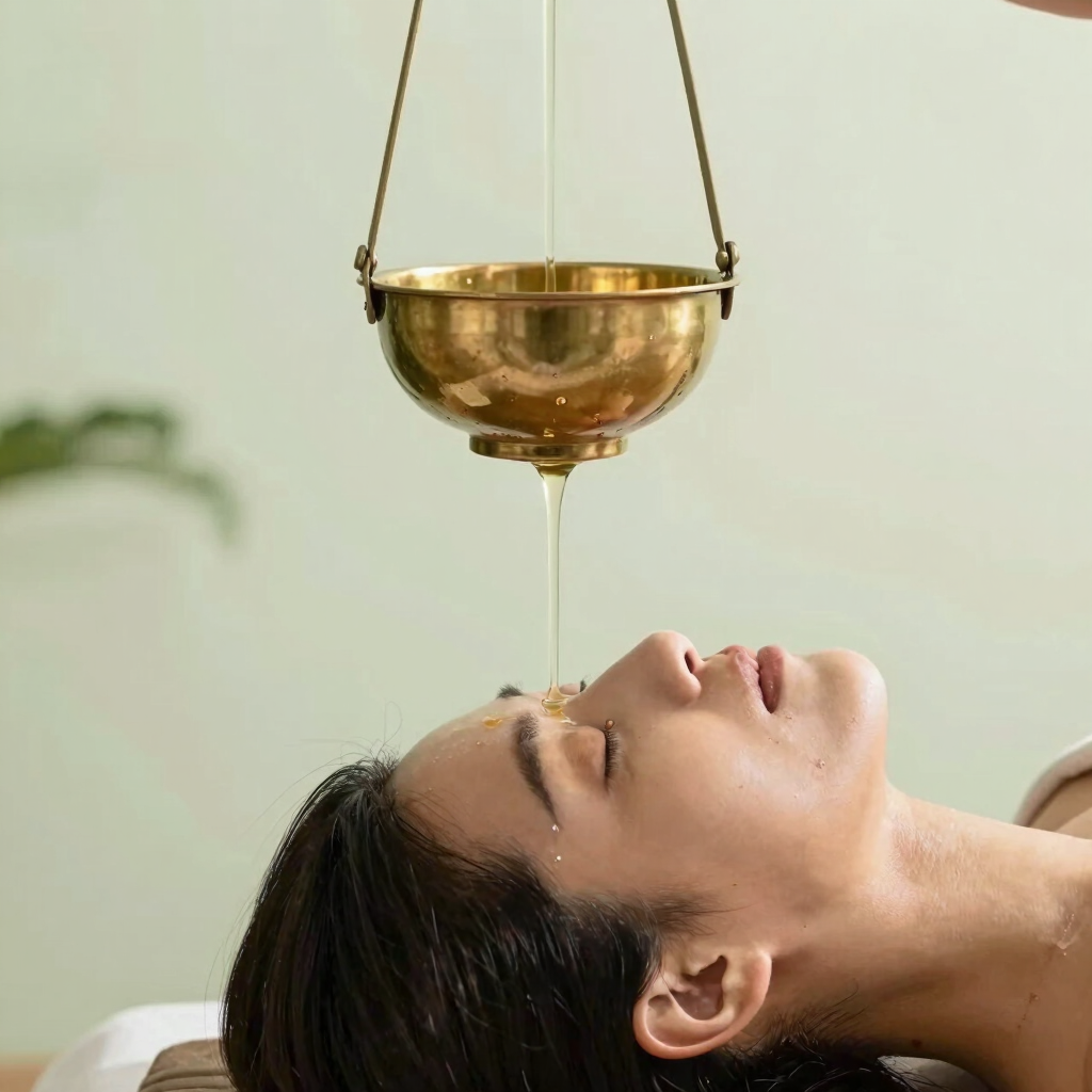Authentic Shirodhara Treatment