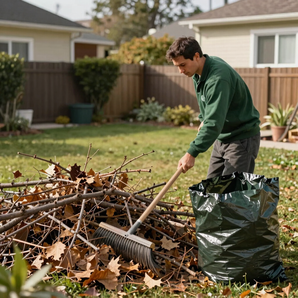 Full Yard Waste Clearance