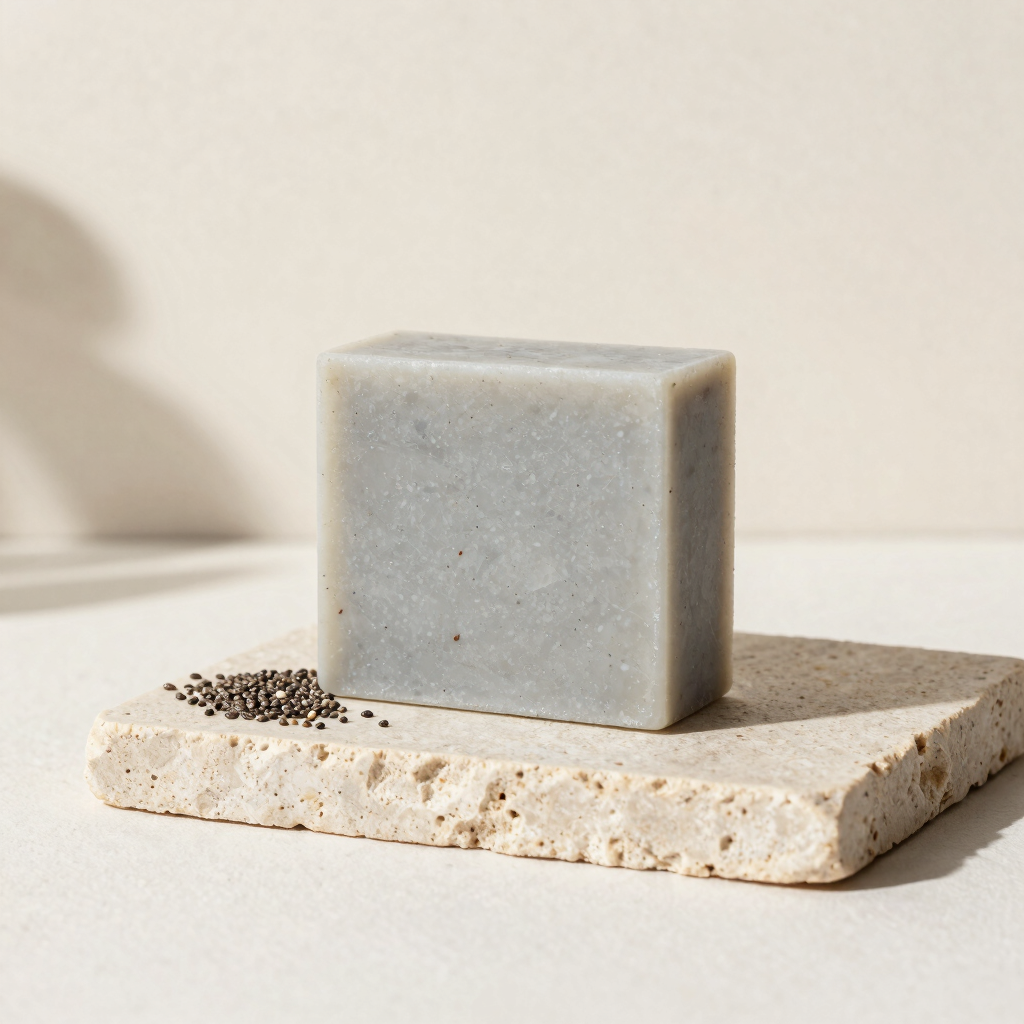 Exfoliante Facial Sólido de Semillas de Chía