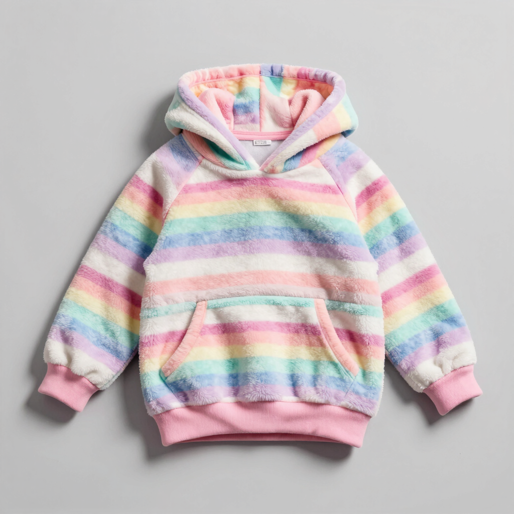 Sudadera de Felpa Arcoíris para Perro