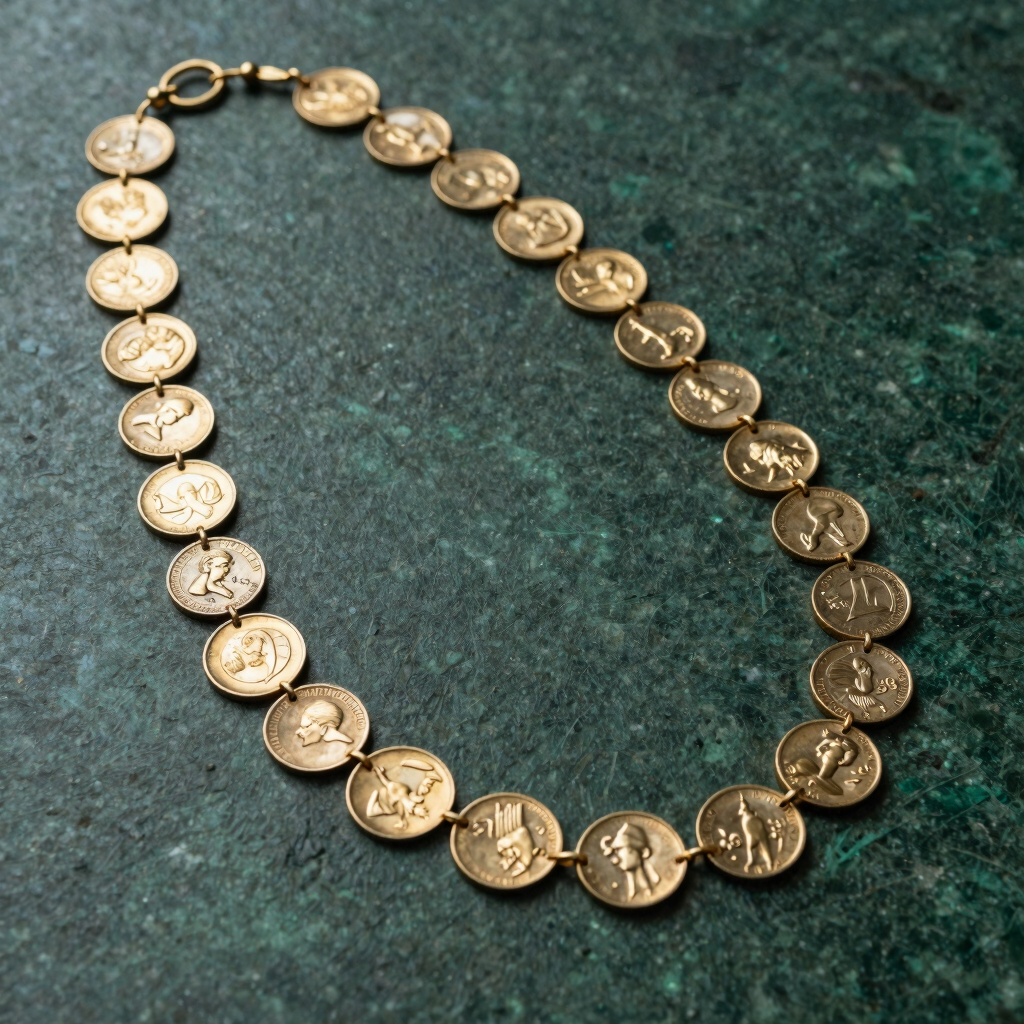 Avani Temple Coin Necklace