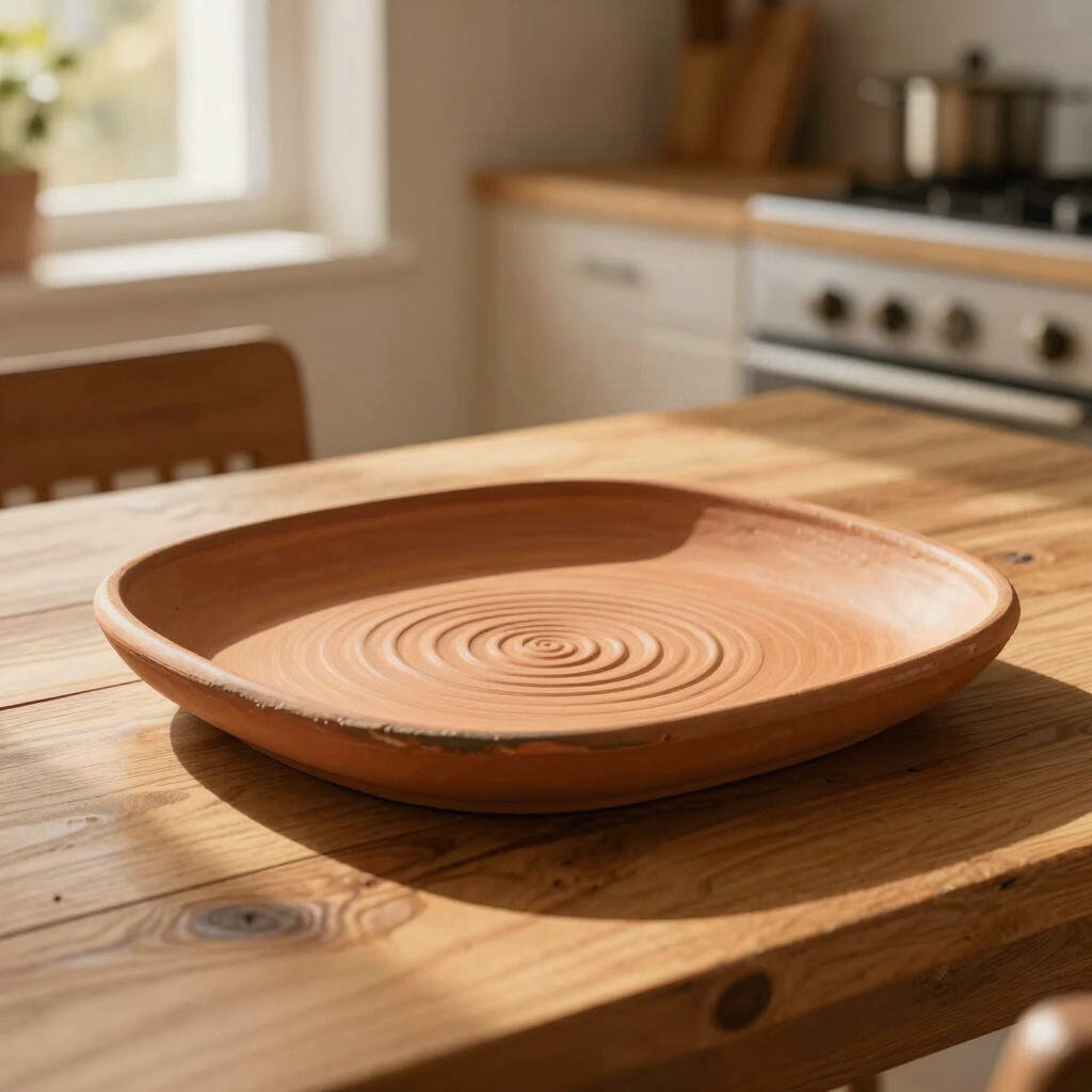 Rustic Terracotta Gathering Platter