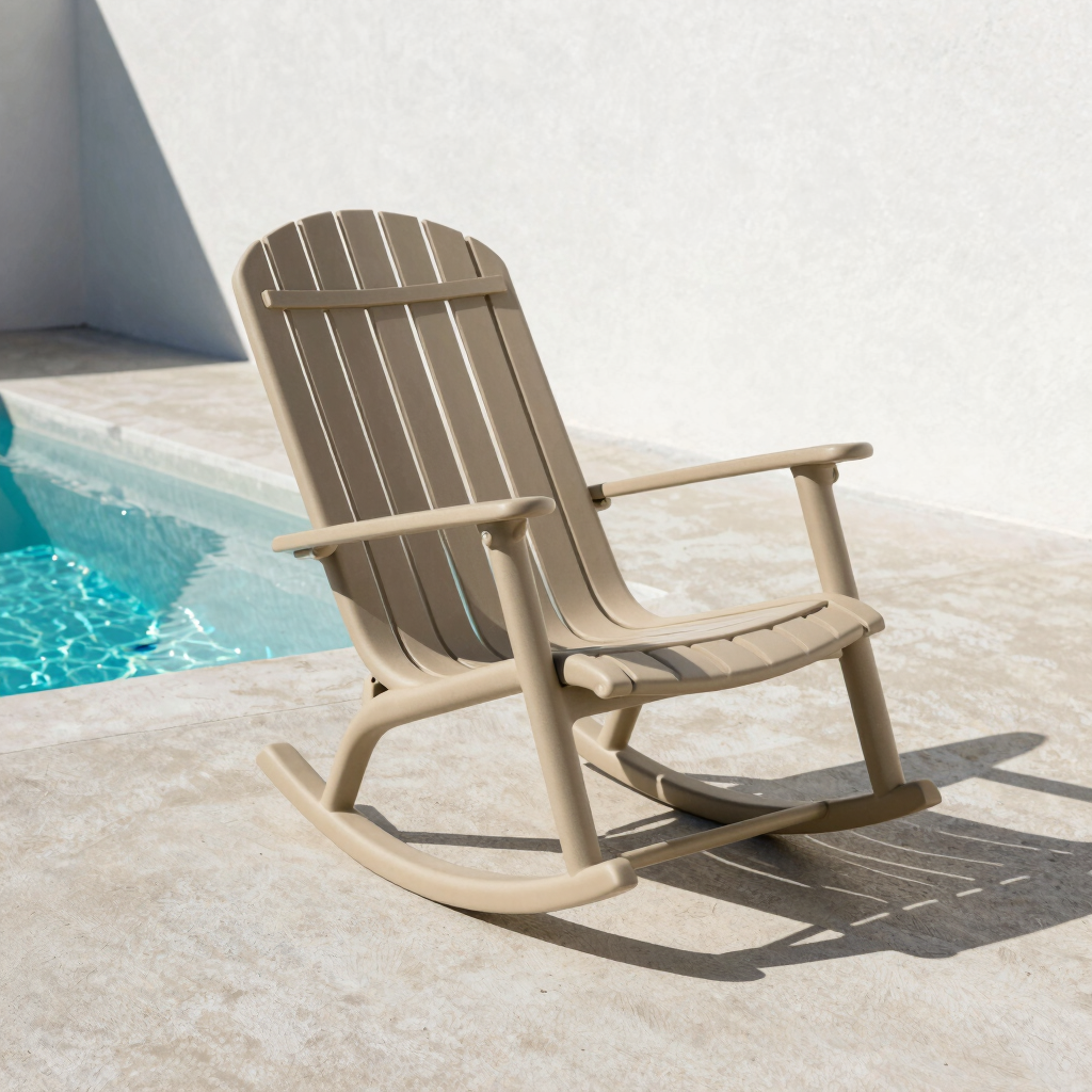 Arc Rocking Chair in Sand