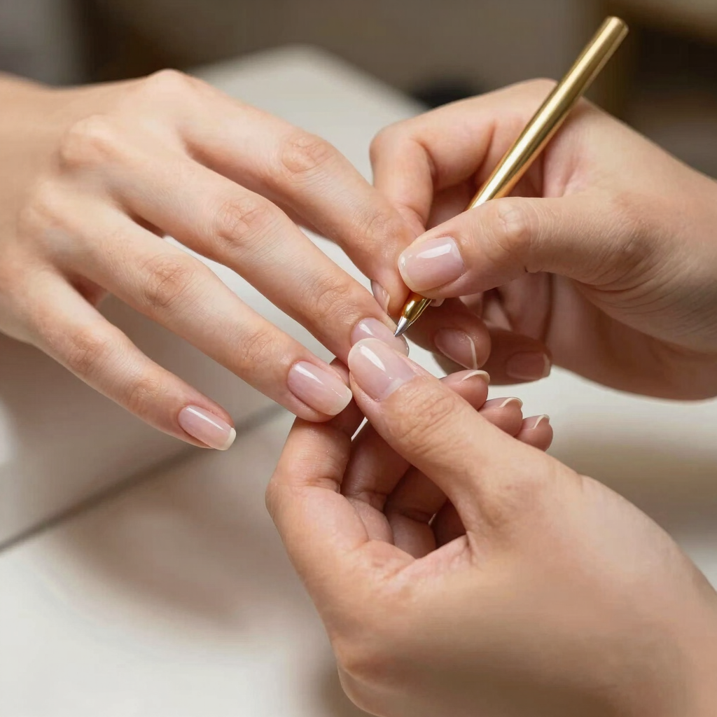 Alongamento em Gel Natural